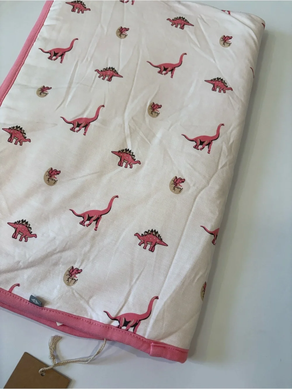 KYTE Rose Pink Jurassic Baby Baby Blanket NIB 1.0 TOG